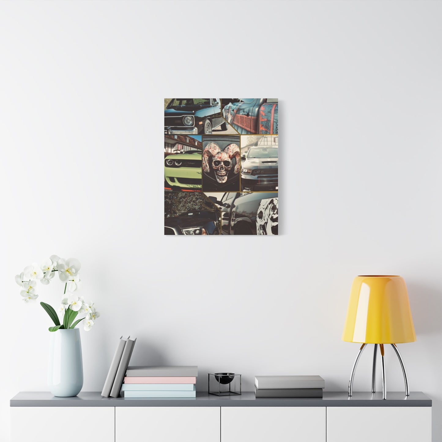 Canvas Print - American Cars Design