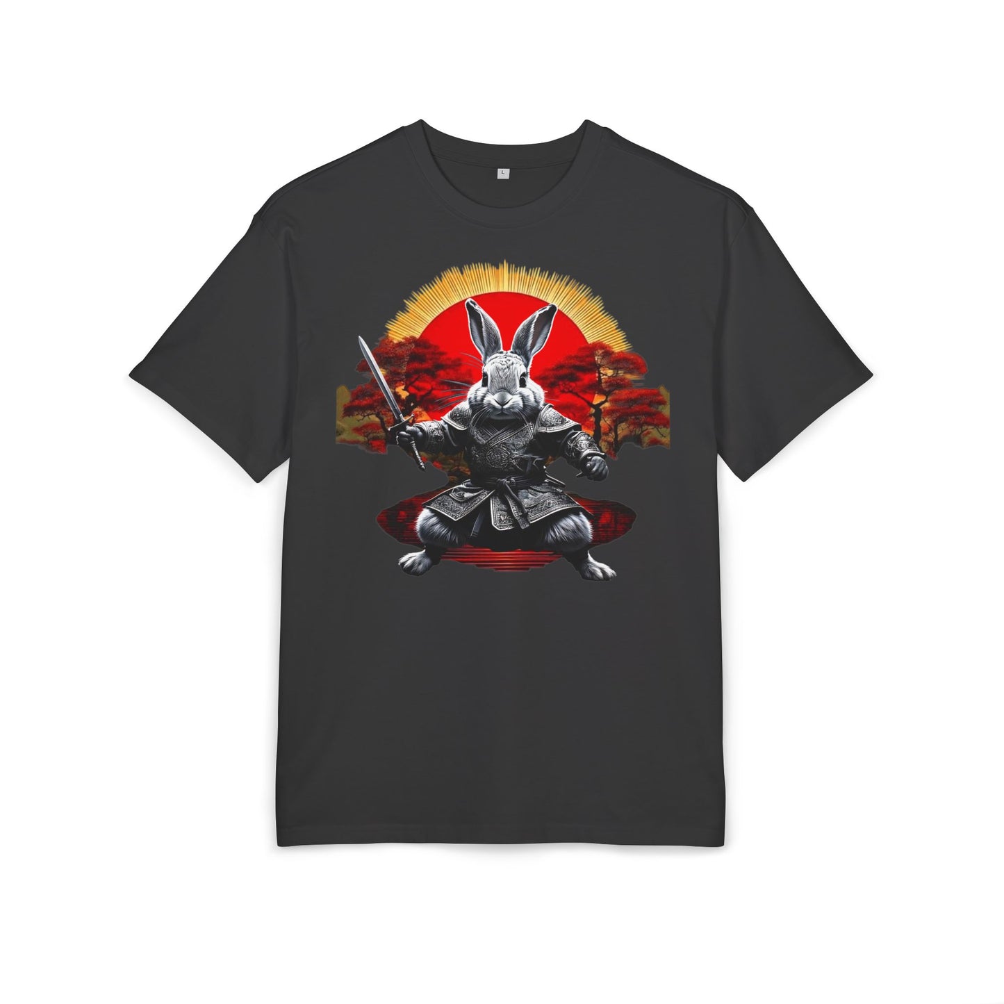 Oversize Tee - Ninja Rabbit Design