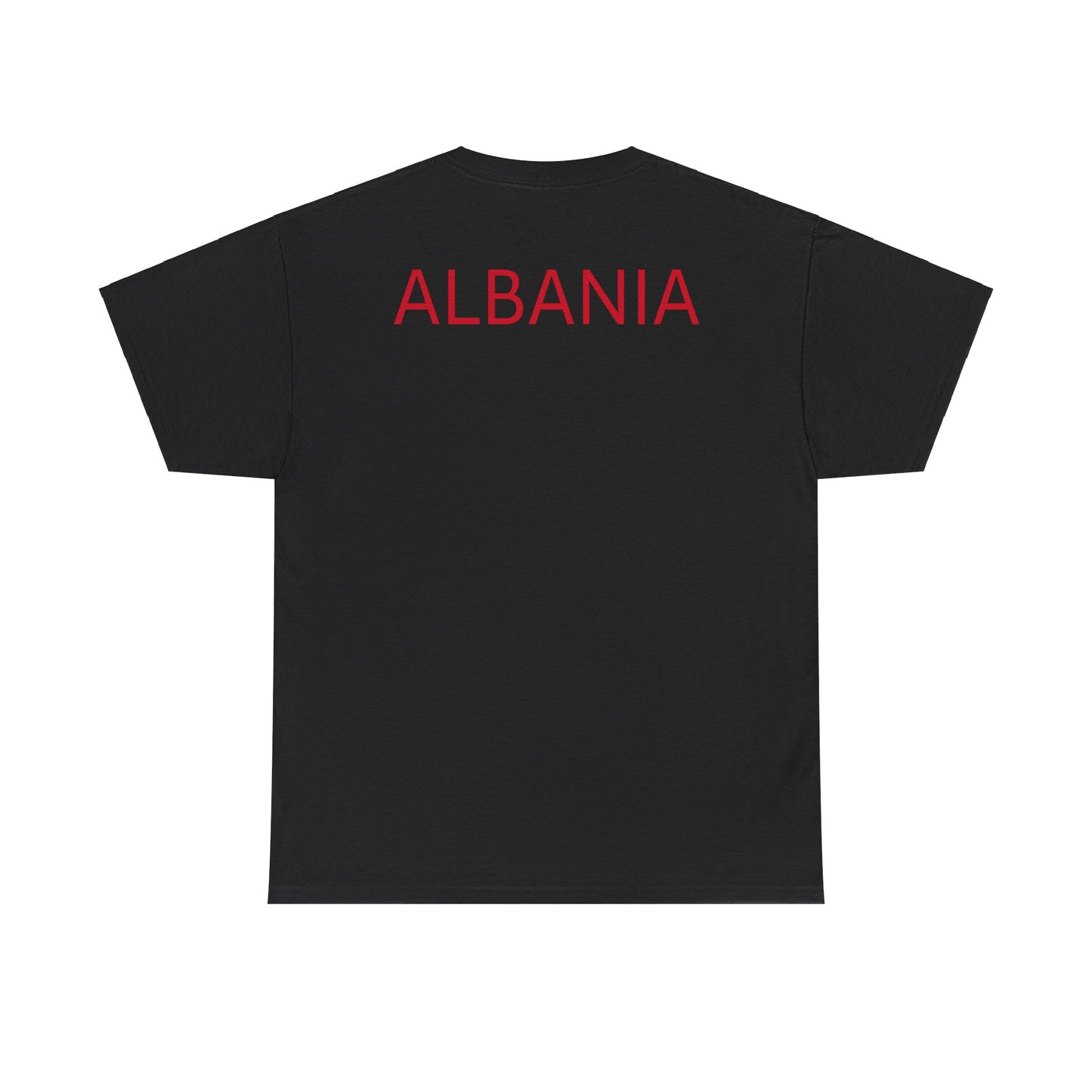 Unisex Heavy Cotton Tee T-shirt Albania Football Sport Men Women