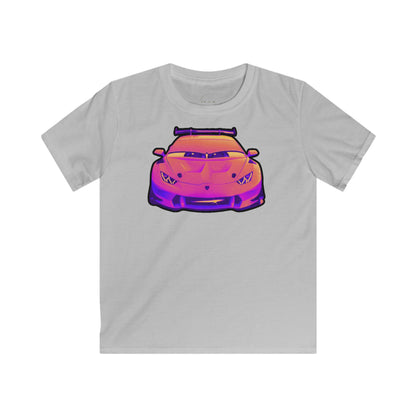 Kids Softstyle T-Shirt Lambo Cartoon Summer