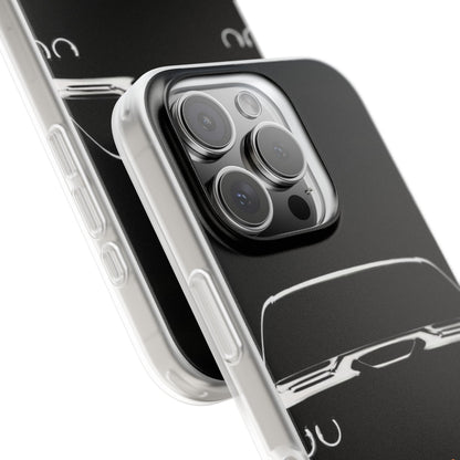 Sleek and flexible phone case featuring a USA Muscle Car design