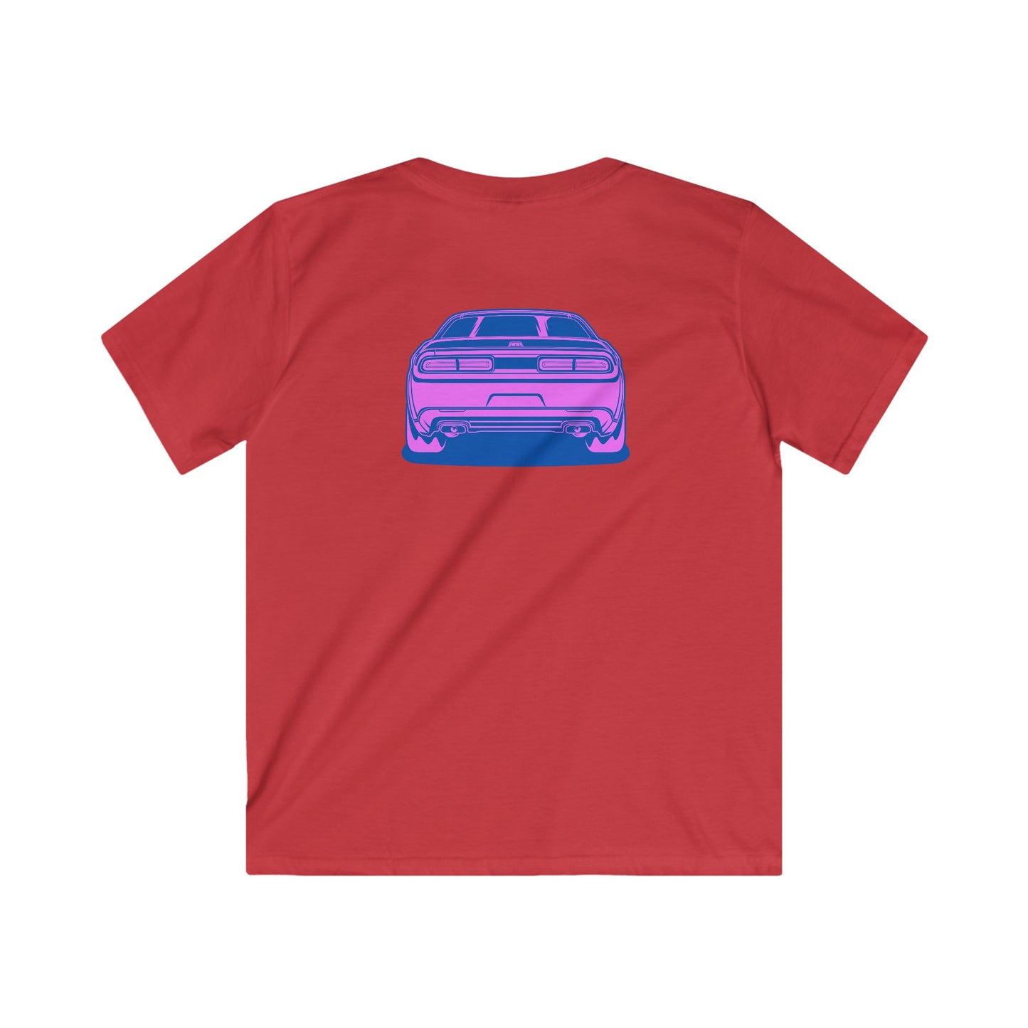 Kids Softstyle T-shirt American Muscle Cartoon