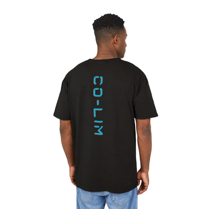 Oversize Tee with Skull Hoodie Design