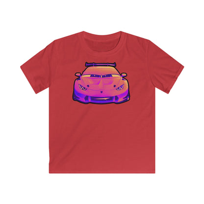 Kids Softstyle T-Shirt Lambo Cartoon Summer