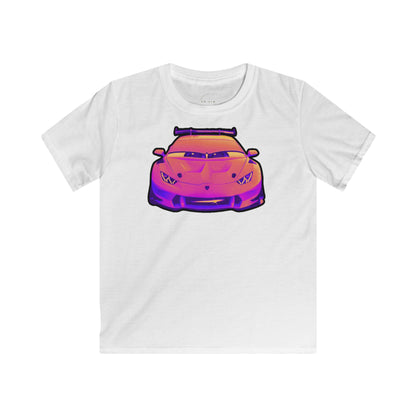 Kids Softstyle T-Shirt Lambo Cartoon Summer