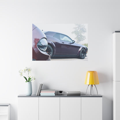 Matte Canvas, Stretched, 1.25" Cars