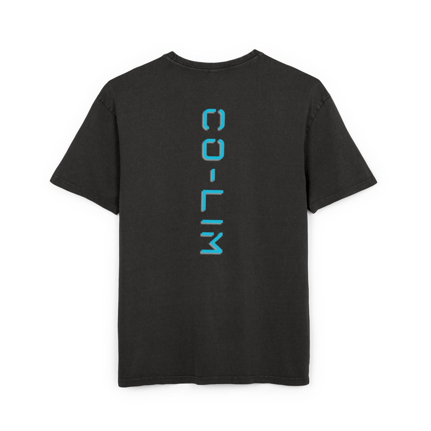 Oversize Tee with Skull Hoodie Design