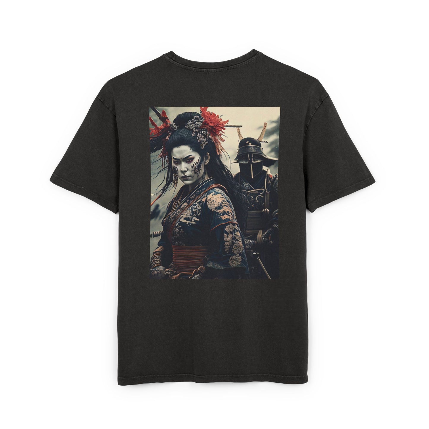 Oversize Tee - Geisha Warrior Design