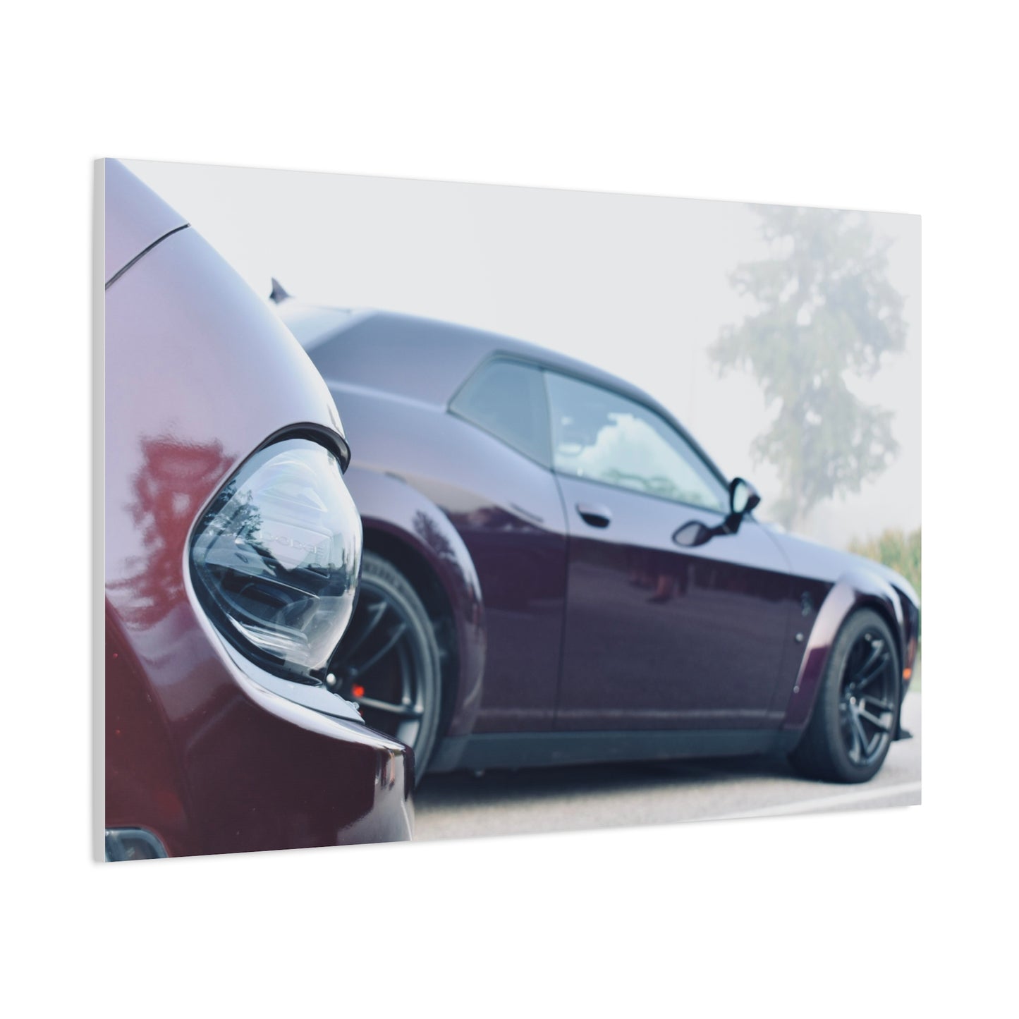 Matte Canvas, Stretched, 1.25" Cars