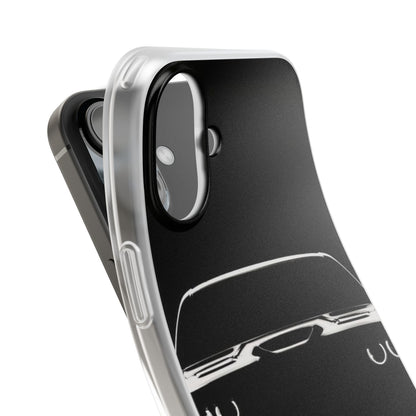 Sleek and flexible phone case featuring a USA Muscle Car design