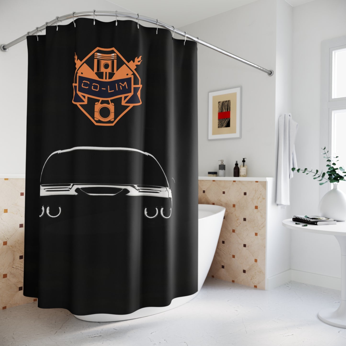 Shower Curtains Muscle Car