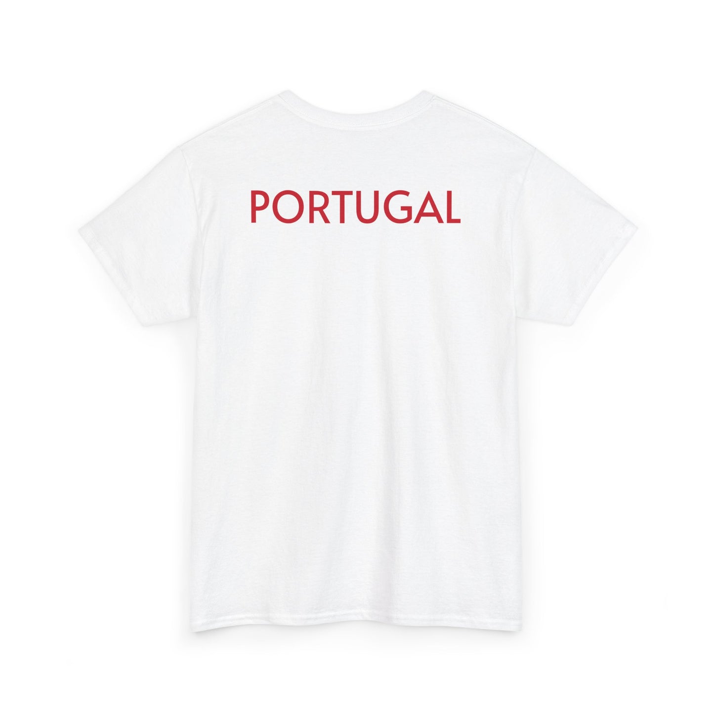 Unisex Heavy Cotton Tee  T-shirt Football Portugal Men Women