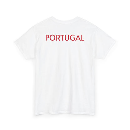 Unisex Heavy Cotton Tee  T-shirt Football Portugal Men Women